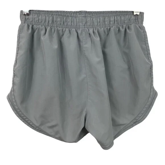 Nike Dri-Fit Standard Fit Lined Running Shorts Gray Womens Size Medium - Picture 2 of 8